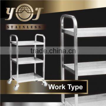Durable Stainless Products Cart Decorative Medical Trolley Cart photo-4