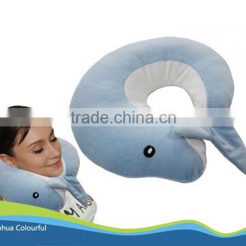 Animal shape travel neck pillow u shape travel pillow car neck massage pillow