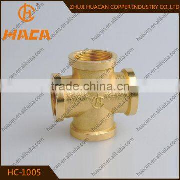 wholesale pipe fitting casting four ways connectionn