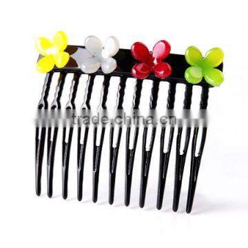 Fashion small flower Insert Comb