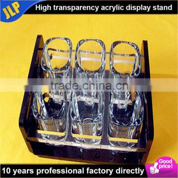 2016 High quality clear acrylic drink cup holder