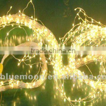 600leds,for christmas trees,copper wire led vines string light