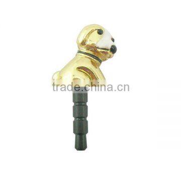 metal earphone jack dust cap plug for phone,various designs,OEM service,pass SGS factory audit