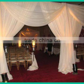 7-12' telescopic Pipe and Drape system for Banquet furniture