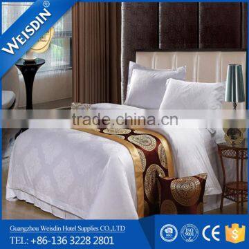 Weisdin hotel supplies cheap 100%cotton bedding set 4pcs use hotel for all seasons