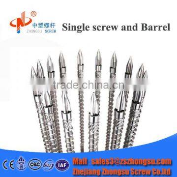 nitrided screw barrel treatment for injection molding machine