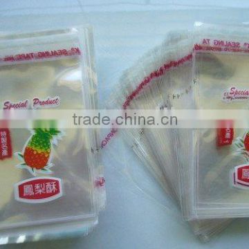 Self adhesive seal bag