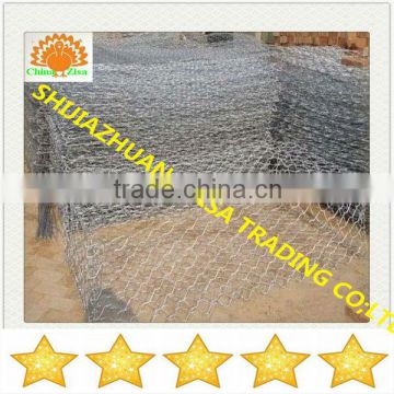 hot dip galvanized gabion basket for stone cage