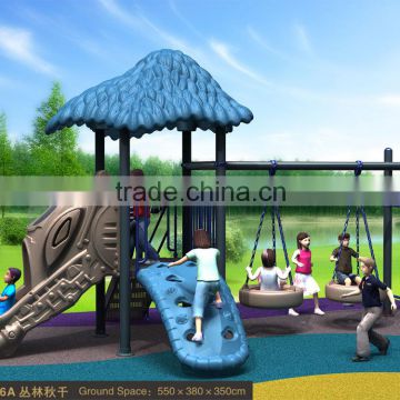 Kaiqi group Sportsplay Modern Metal Swing Set with hot Galvanized Steel Pipe and electrostatic painting