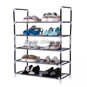 Plastic Stackable Adjustable Extending Practical PVC Shoe Rack