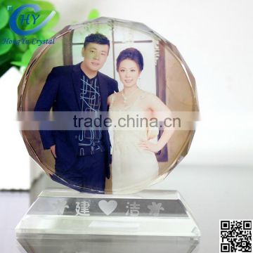 2015 New photo Frame crystal Image Souvenir Gifts