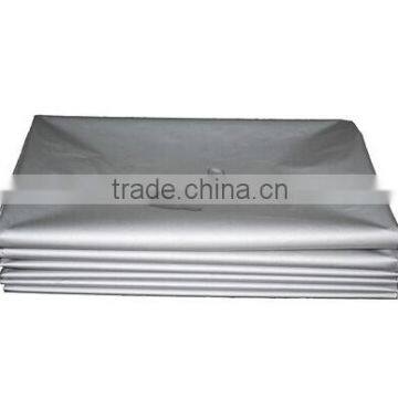 silver coated car cover fabric:100% polyester taffeta fabric