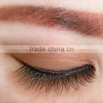 3D real mink fur false eyelashes individual eyelash with custom packaging