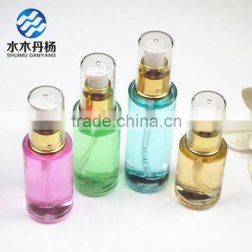 Factory Supply 50ml Luxury Cosmetic Airless Lotion Pump Glass Bottle photo-4