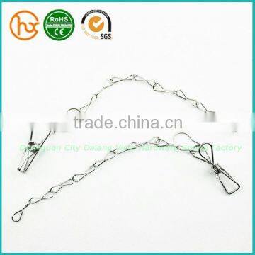 Spring bolt and nuts type strain clamp hardware