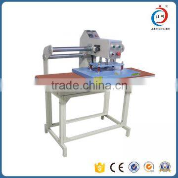 CE pneumatic automatic dual heat press machine for t shirt