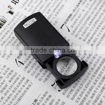 20X -21mm Pull Out Jewelry Magnifier With LED Light /led Pocket Magnifier photo-4