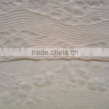 Wept Knitted Nylon Elastane Lines Floral Jacquard Fabric Wholesale photo-3