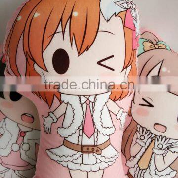 Fabrics Made Pillowcases Pillow Covers Anime Dakimakura Irregular Shaped Love Live! Muse New 2016 Custom Printed photo-4
