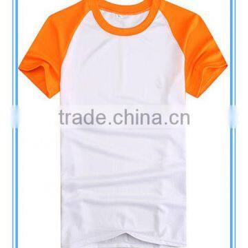 Custom Polyester Men Raglan Sleeve T Shirt