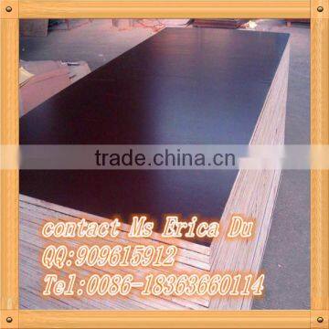 Marine black or brown phenolic marine plywood,film faced plywood