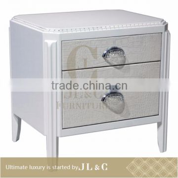 JB25-03 Nightstand with Crystal Drawer Handle from JL&C Luxury Classic Home Furniture (China Supplier)