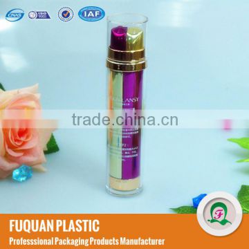 Facial Cream Double Tube Acrylic Bottles