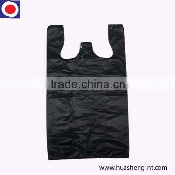 HDPE black recycled material plastic bag