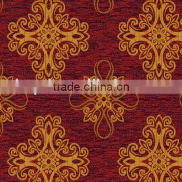 Fashional red carpet with flower pattern