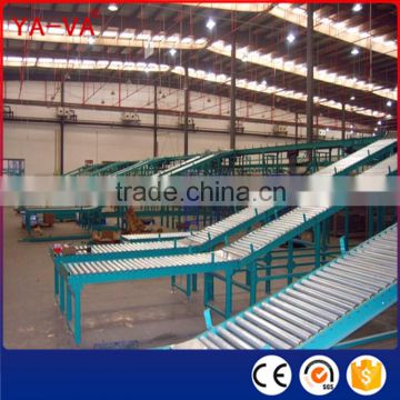 factory non-power roller conveyor system/gravity roller conveyor line