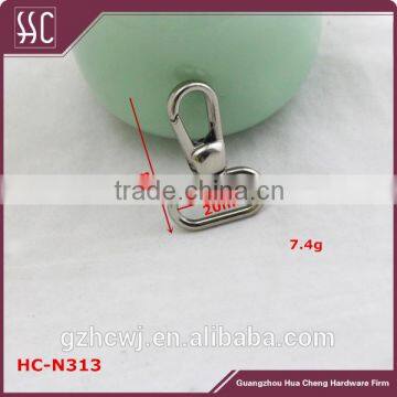 20mm swivel snap hook for webbing bag accessories
