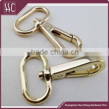 Fashion Metal Light Gold Swivel Snap Hook Dog Hook for Bag Parts