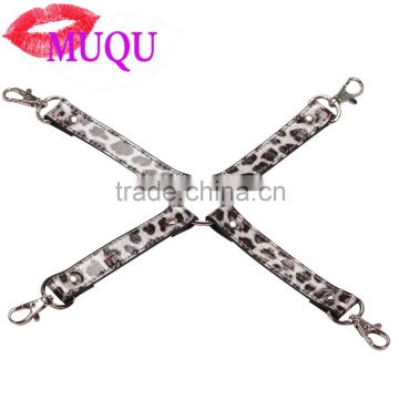 pu leather leopard print sex toy