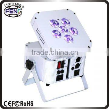 6*15W 6in1RGBWA Guangzhou LED Par Light Battery Led Lighting photo-2