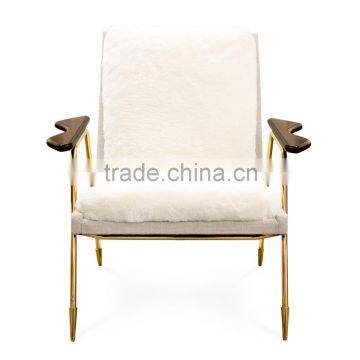 Gold finger dining chair