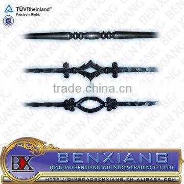 decoration for fence and iron main gate wrought iron forged bar