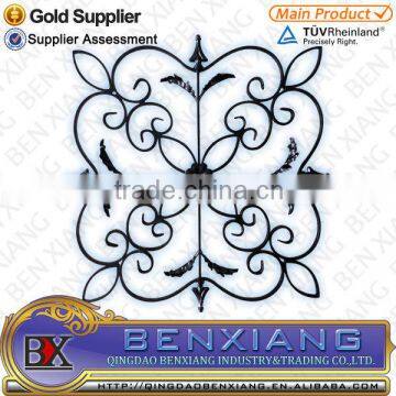 2015 new designs wrought iron rosettes