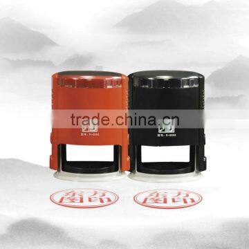 Round 50mm Plastic ABS Meterial Business Stamp With self-contained Changeable Pad                        
                                                Quality Choice