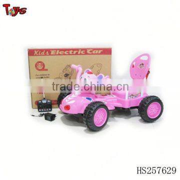 remote control ride on car pink