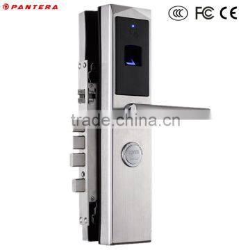 3Ways China Fingerprint Stainless Steel Hotel Door Lock for Aluminium Door                        
                                                Quality Choice