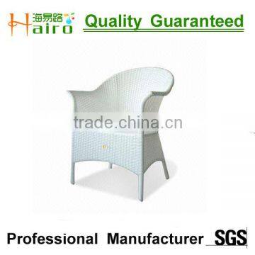 garden aluminum frame plastic chairs