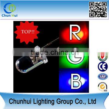 2014 hot sale 5mm rgb led diode for Indoor and outdoor commercial lighting