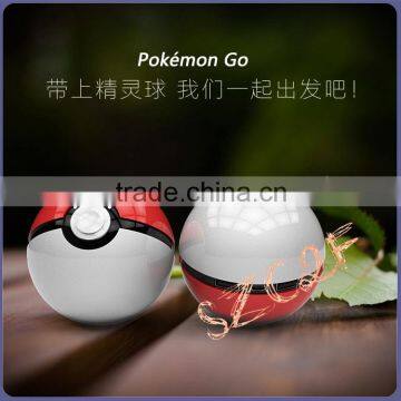 Hot Power Bank 12000mA LED Pokemon Go Plus Pokeball Power Bank Charger