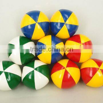 6 panels PU juggling ball