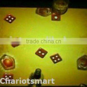 Bar games interactive projection system for night bar, club, light bar