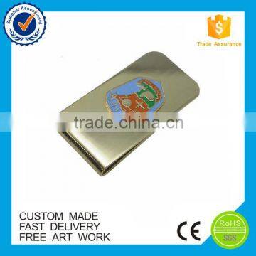 New arrival money clip with logo custom metal money clip wholesale