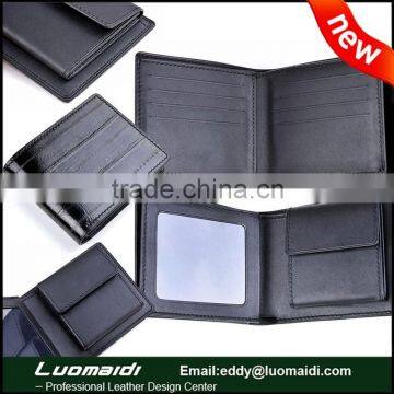 New arrival men genuine leather wallet with coin pocket,China leather manufacturer,leather wallets wholesale