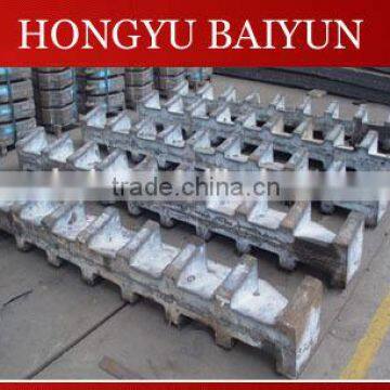 Manganese Steel Parts for Shredder Machine Liner