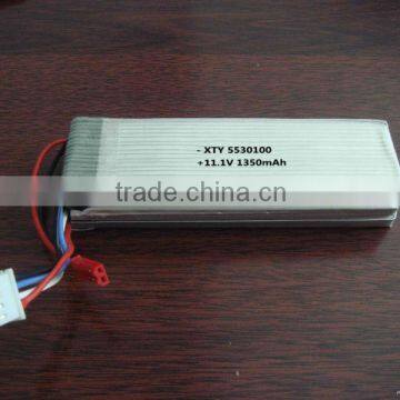 Hot Sales! 5530100 Polymer Li-ion Battery 3.7V 1350mAh Factory Selling Directly