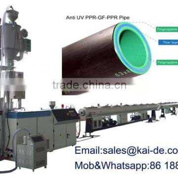 PPR-GF-PPR Pipe+Anti UV Sheathing Layer Pipe Making Machine